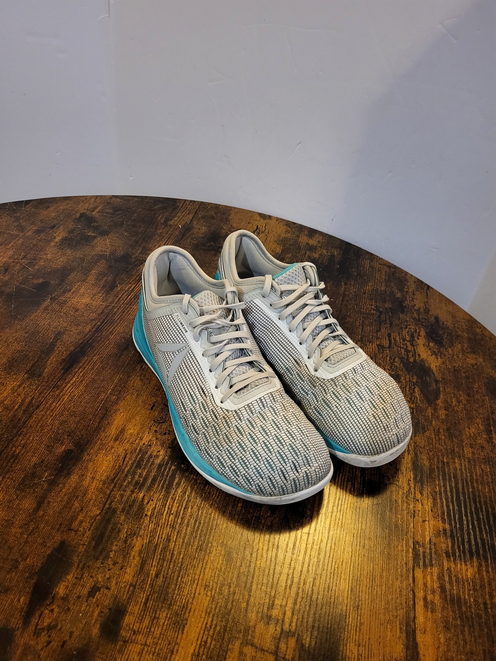 Reebok CrossFit Nano Gray/Teal Womens 8.5 Trainer